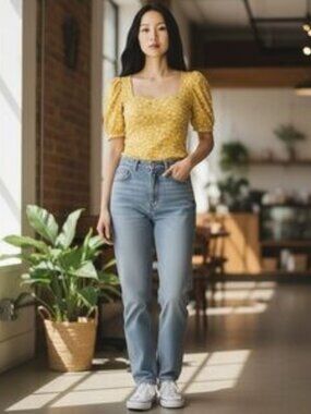 Cleo Petite Print Top